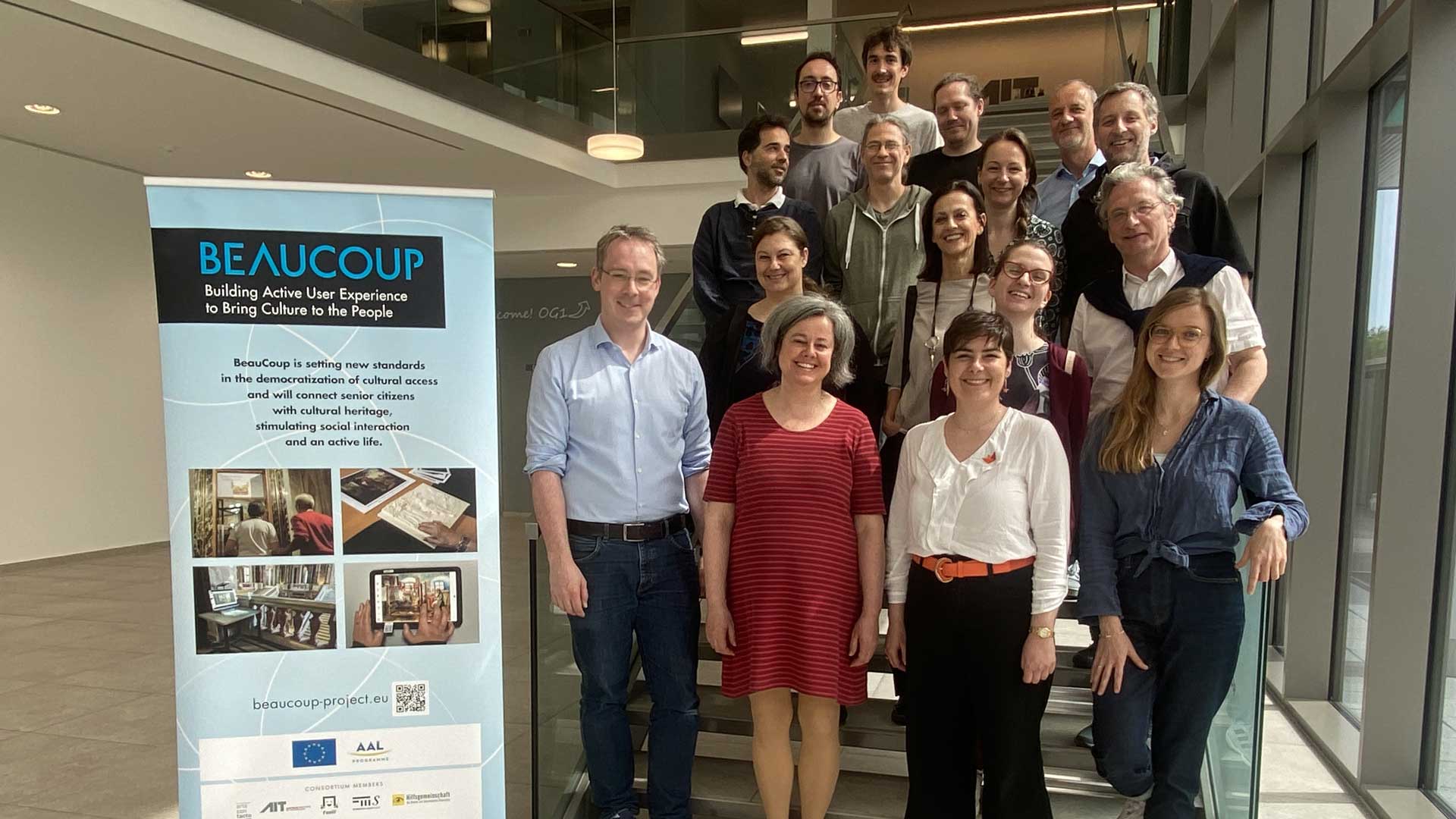 Consortium Meeting staff in Vienna